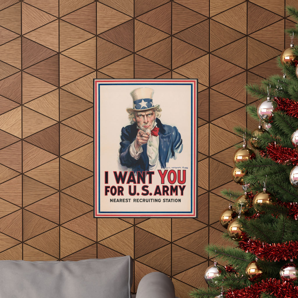 Uncle Sam " I Want YOU For U.S. Army" Original Poster